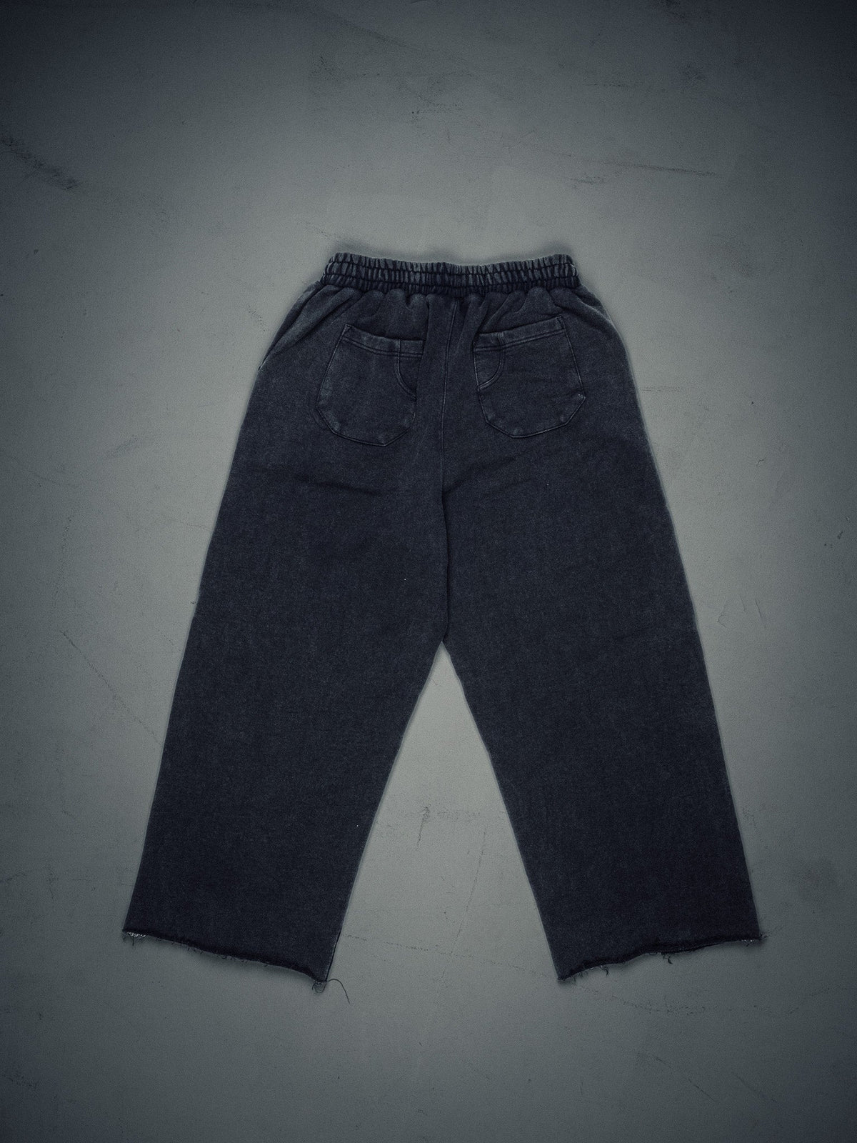 Signature Wideleg Sweats Faded Black