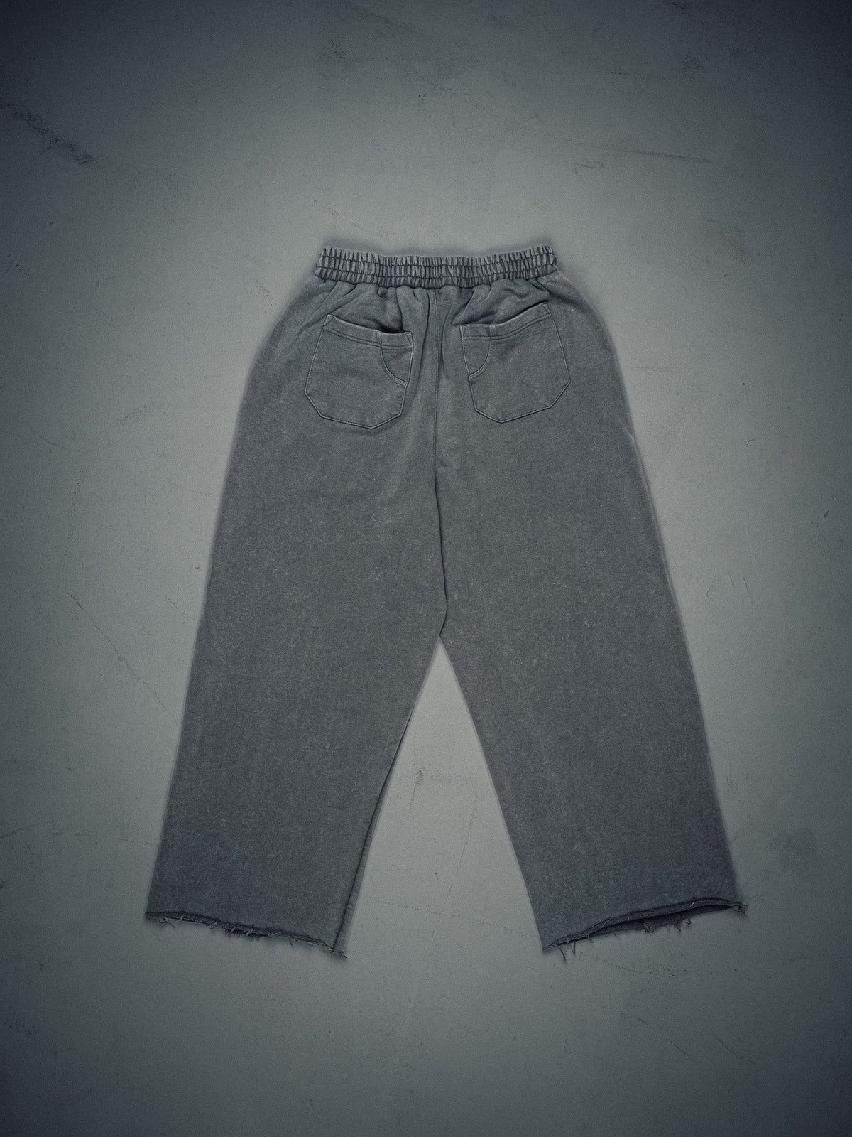 Signature Wideleg Sweats Grey