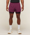 Running 4 2in1 Shorts Strength Pink Cherry Purple