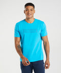 Block T-Shirt - Shark Blue ;)