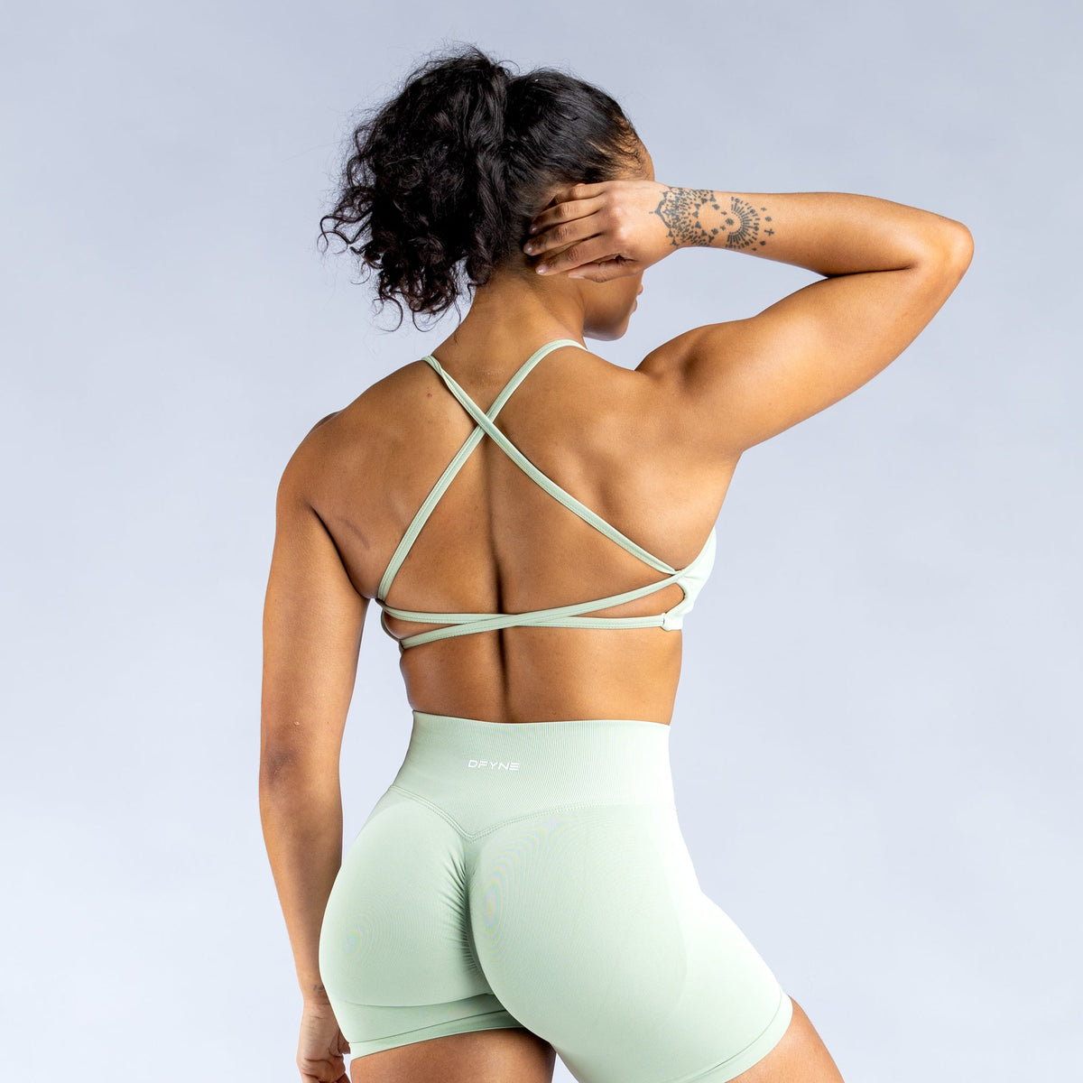 Dynamic Backless Sports Bra Fresh Green