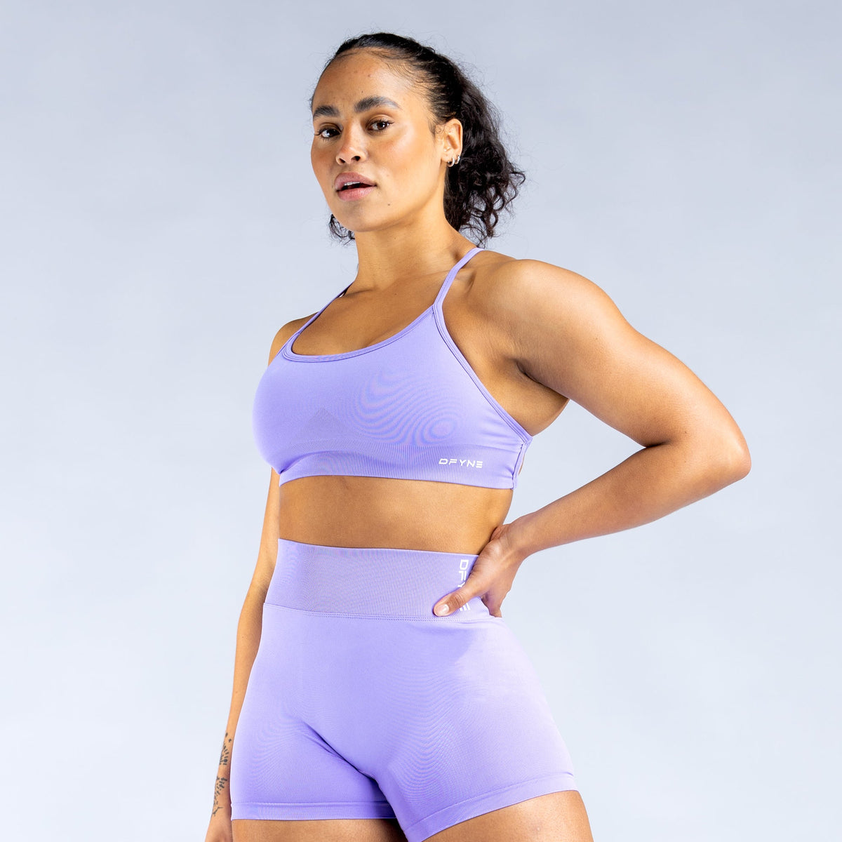 Dynamic Backless Sports Bra Periwinkle