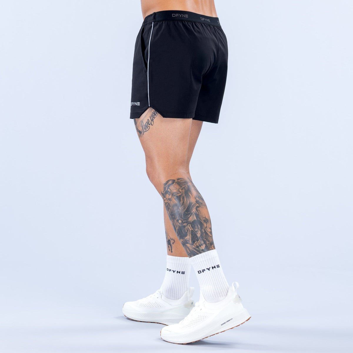 Charge Training Shorts | 4" Midnight Black