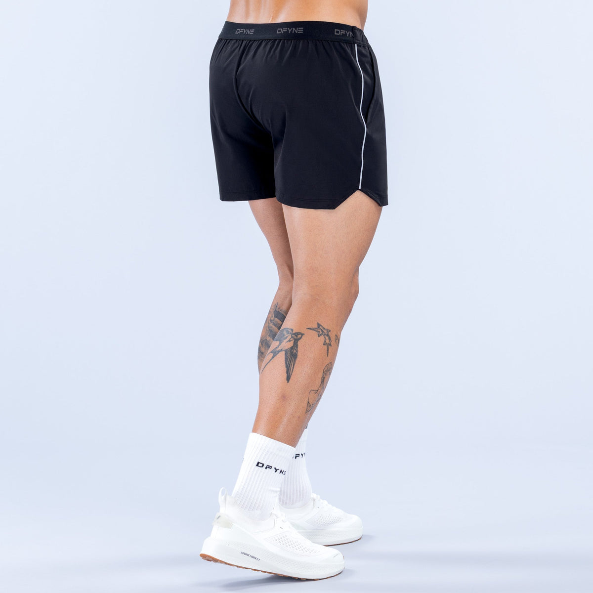 Charge Training Shorts | 4" Midnight Black