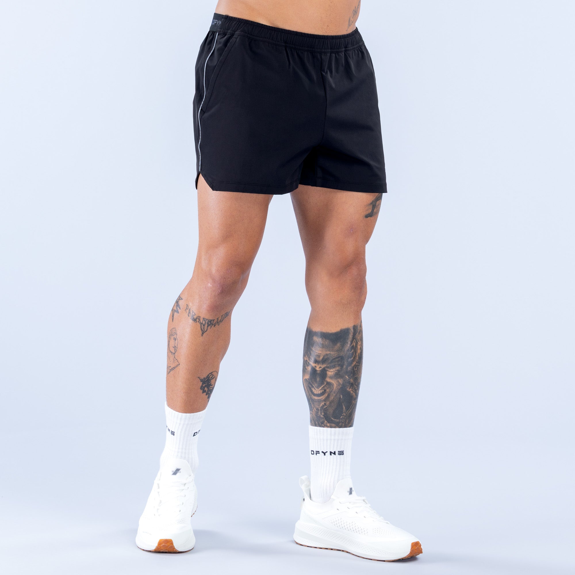 Charge Training Shorts | 4" Midnight Black