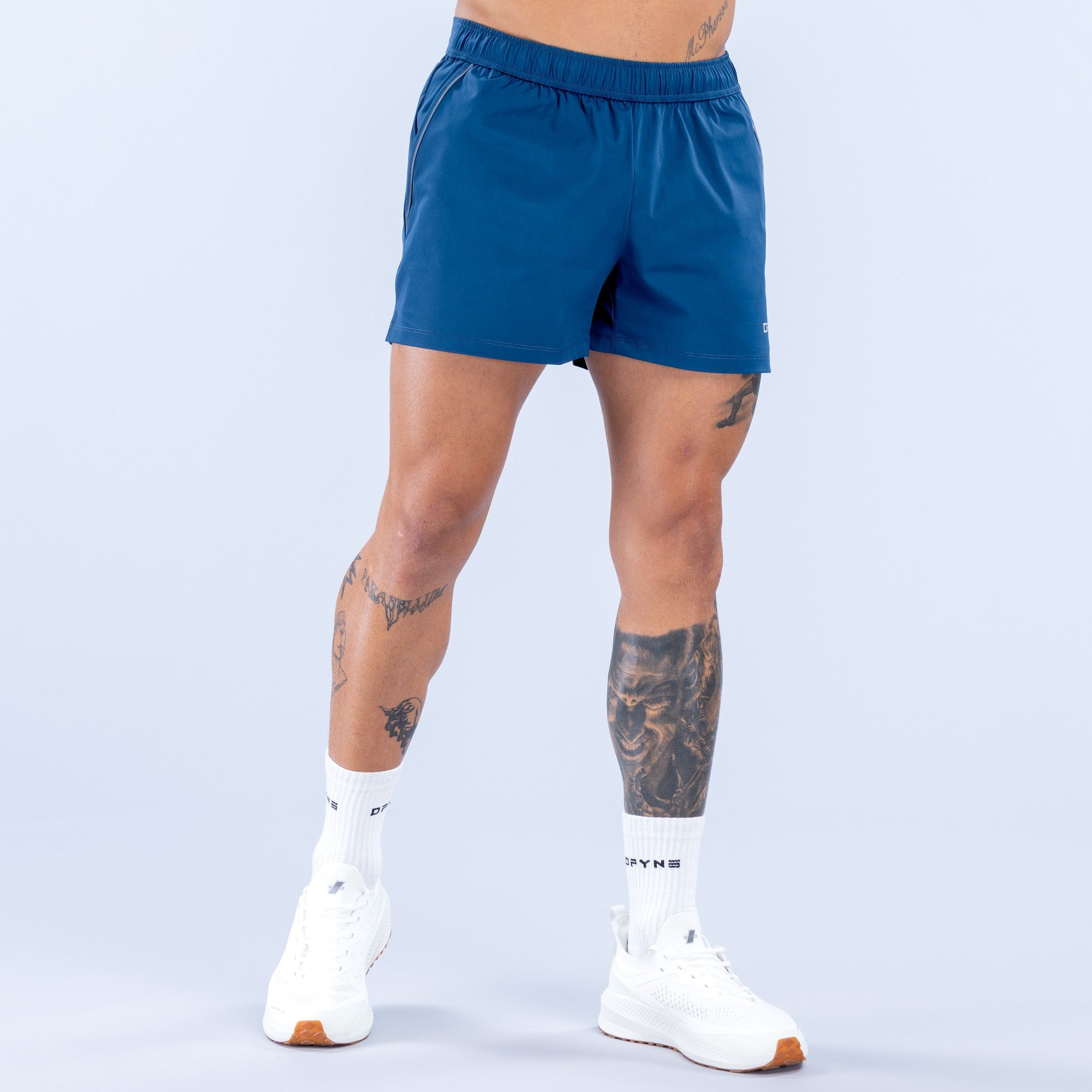 Charge Training Shorts | 4" Storm Blue