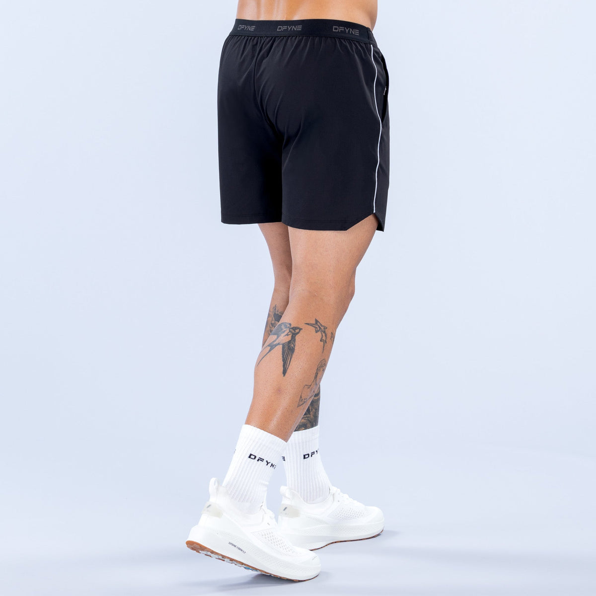 Charge Training Shorts | 6" Midnight Black