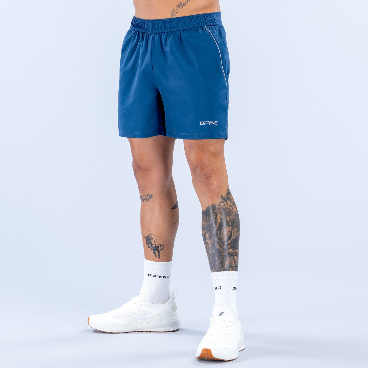 Charge Training Shorts | 6" Storm Blue