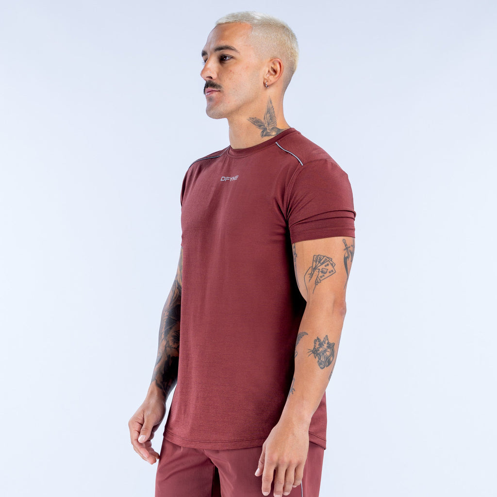 Charge Active Top Burgundy