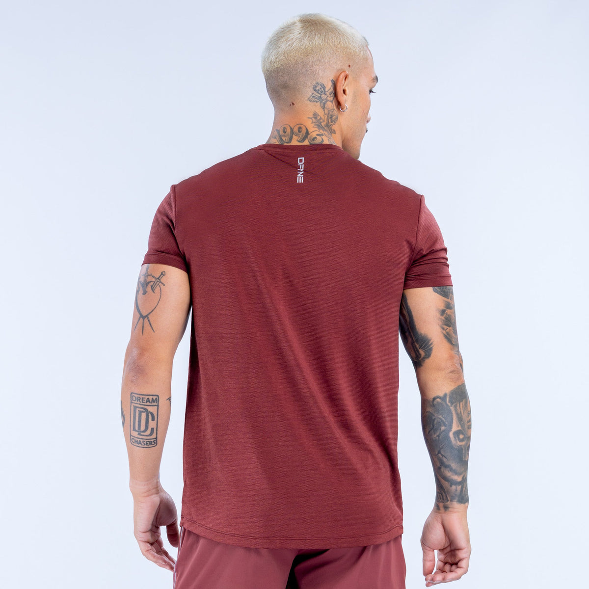 Charge Active Top Burgundy