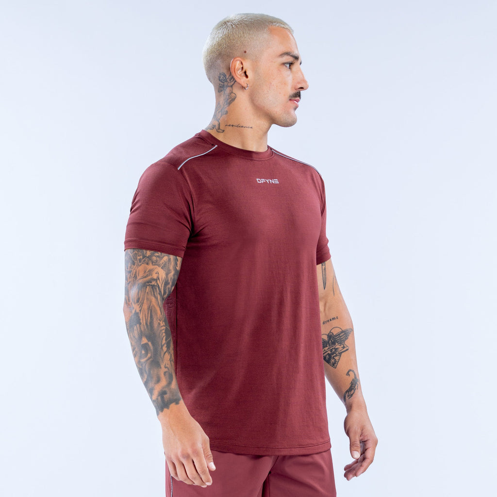 Charge Active Top Burgundy