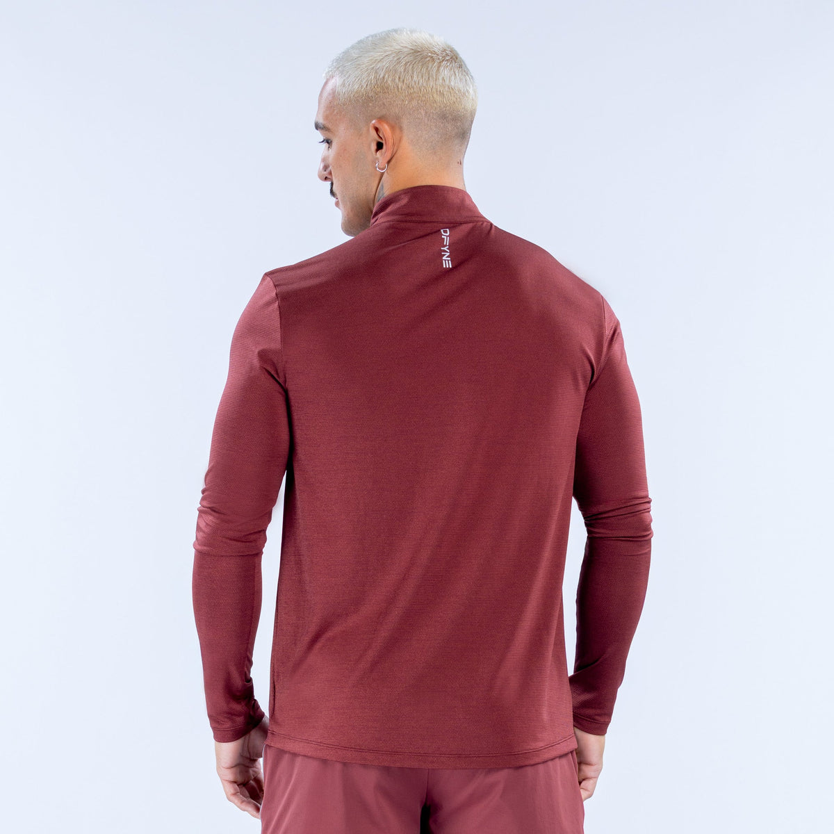 Charge Quarter Zip Burgundy