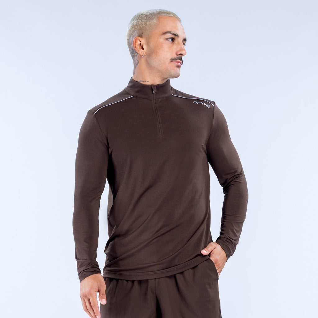 Charge Quarter Zip Cedar