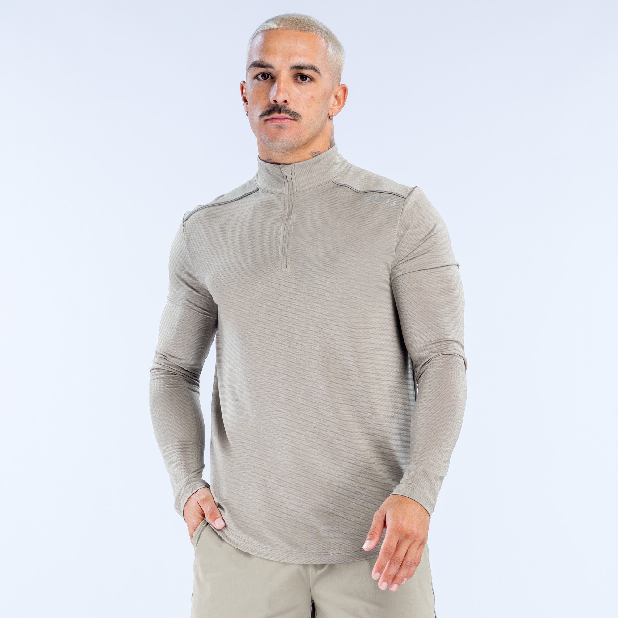 Charge Quarter Zip Stone