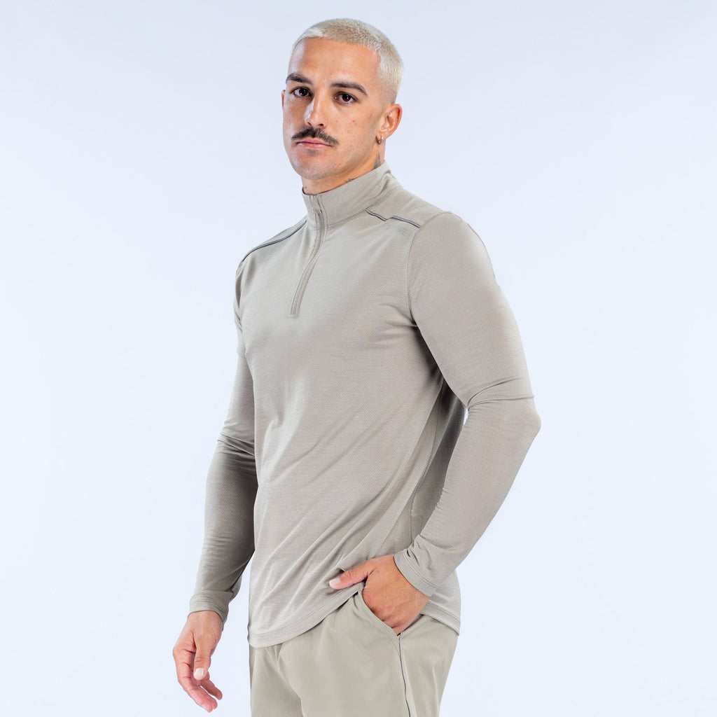Charge Quarter Zip Stone