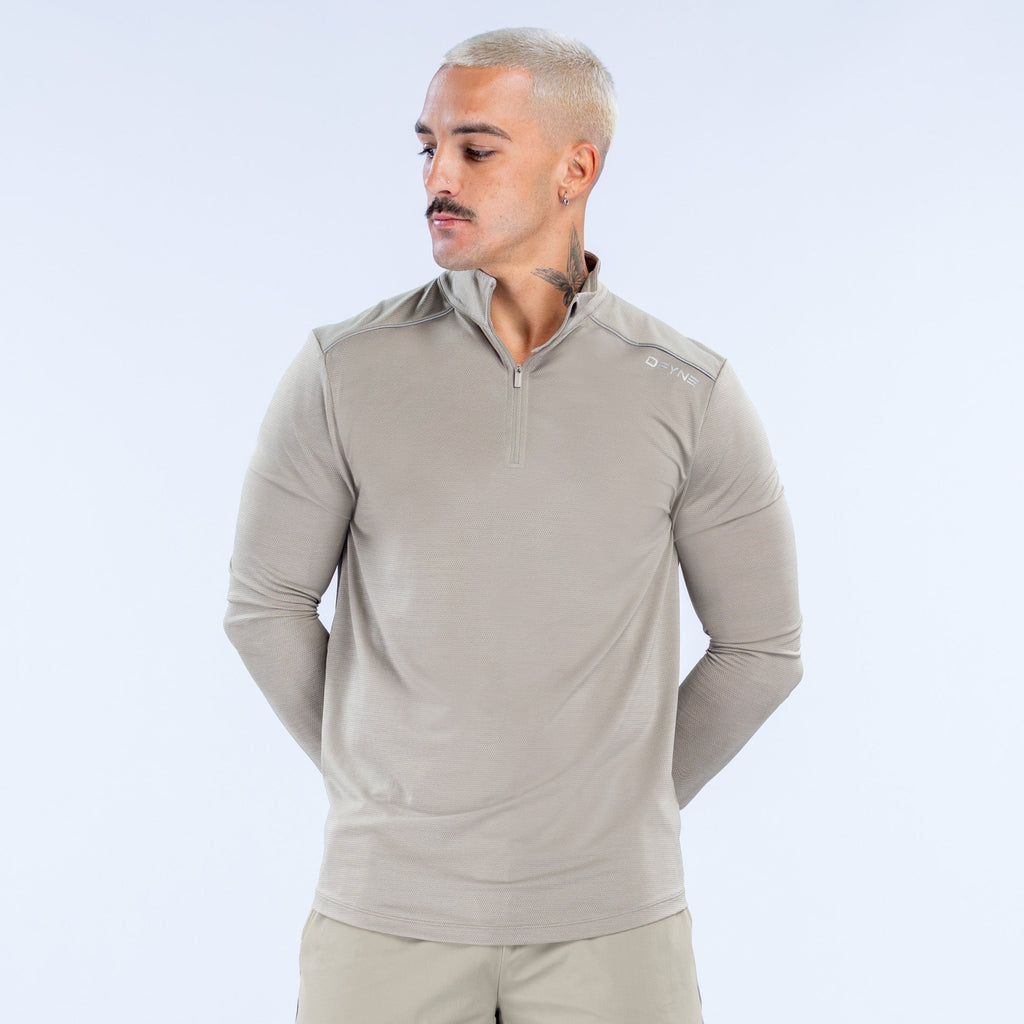 Charge Quarter Zip Stone
