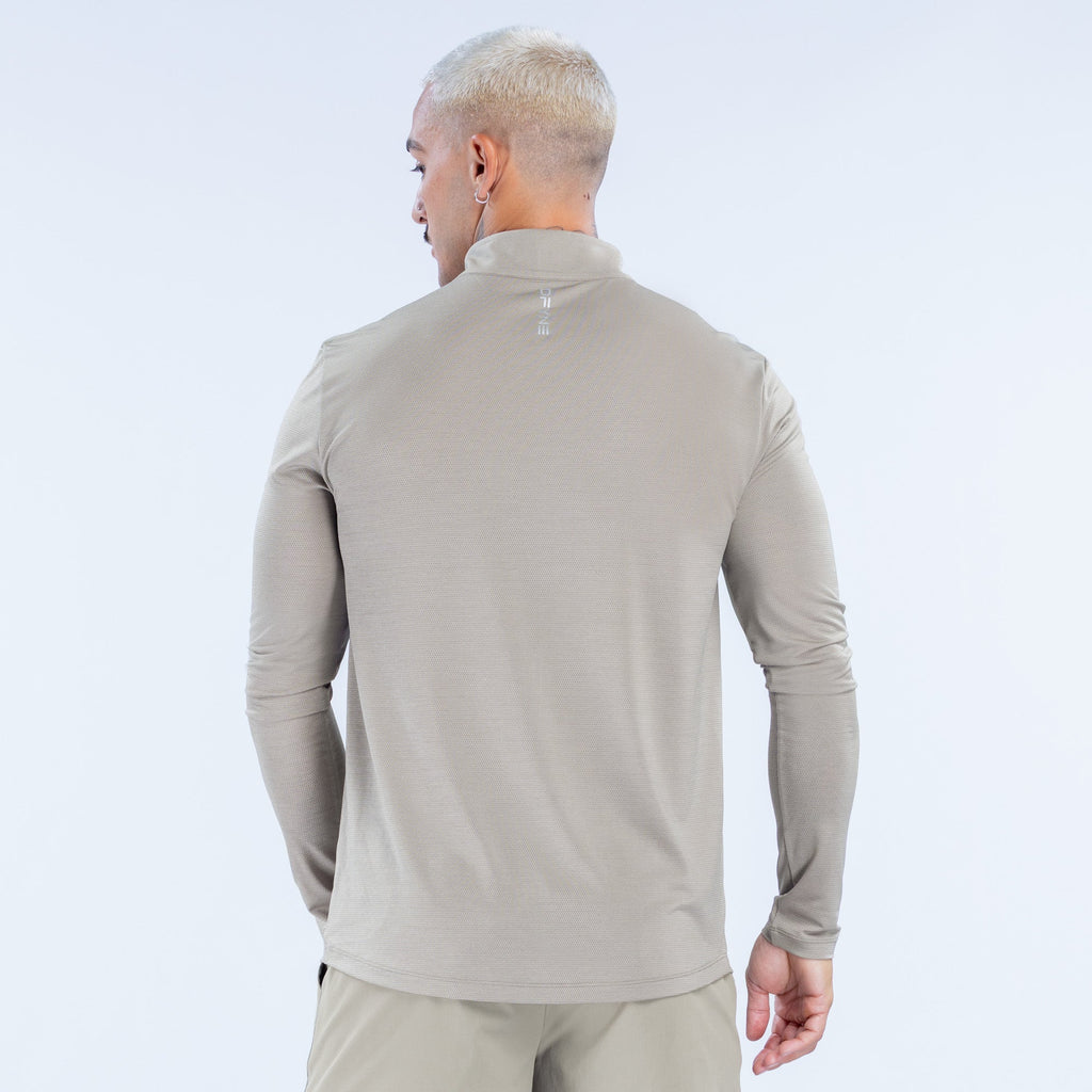 Charge Quarter Zip Stone