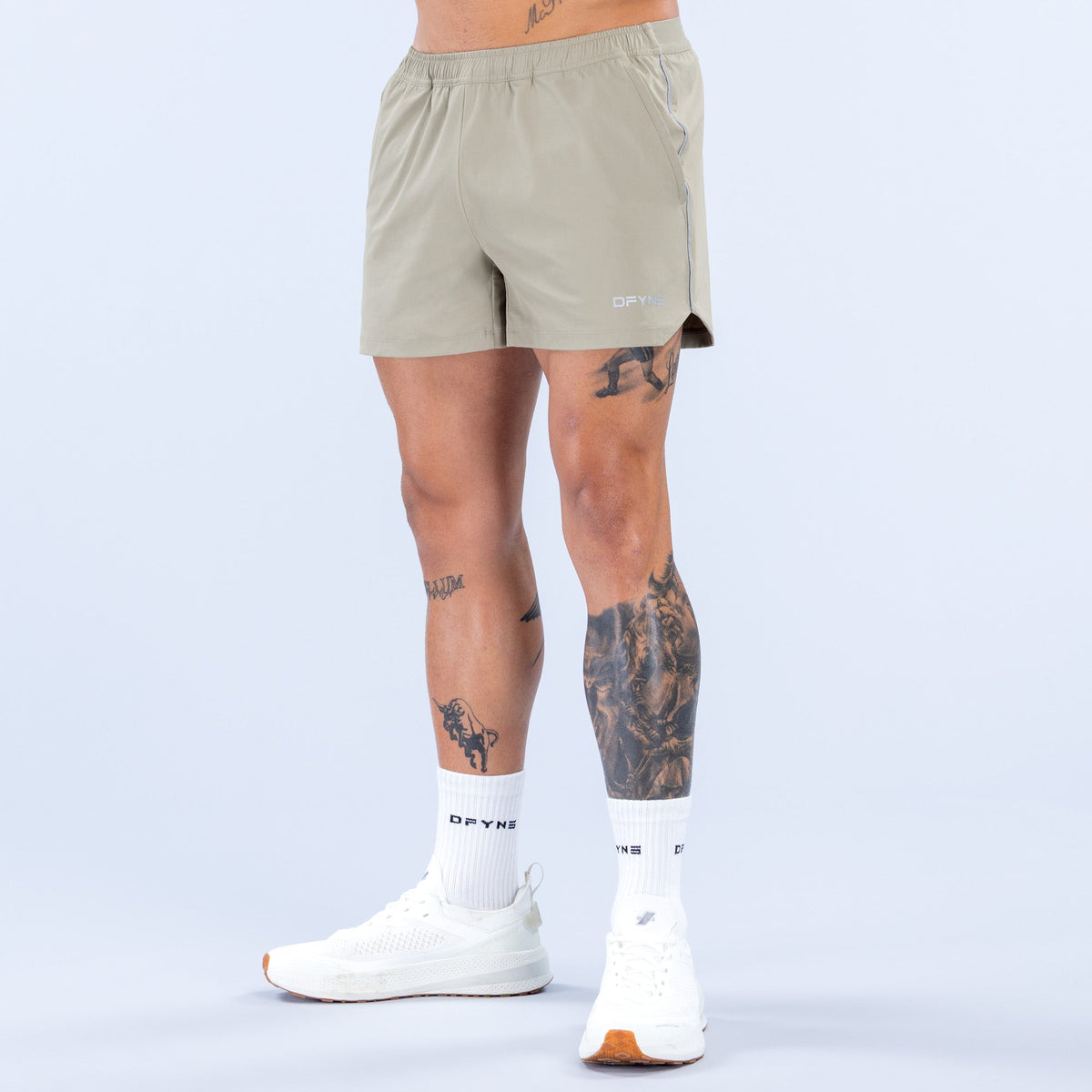 Charge Training Shorts | 4" Stone