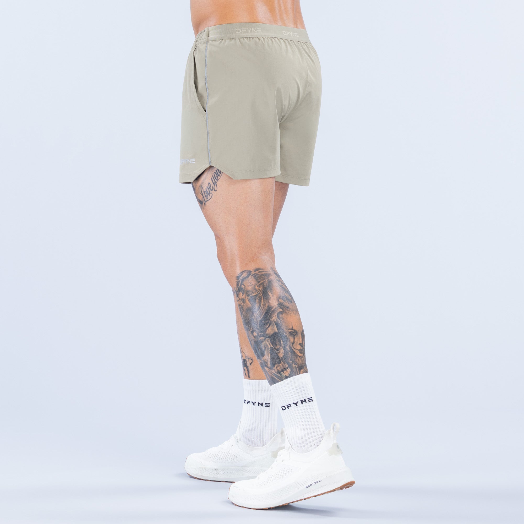 Charge Training Shorts | 4" Stone