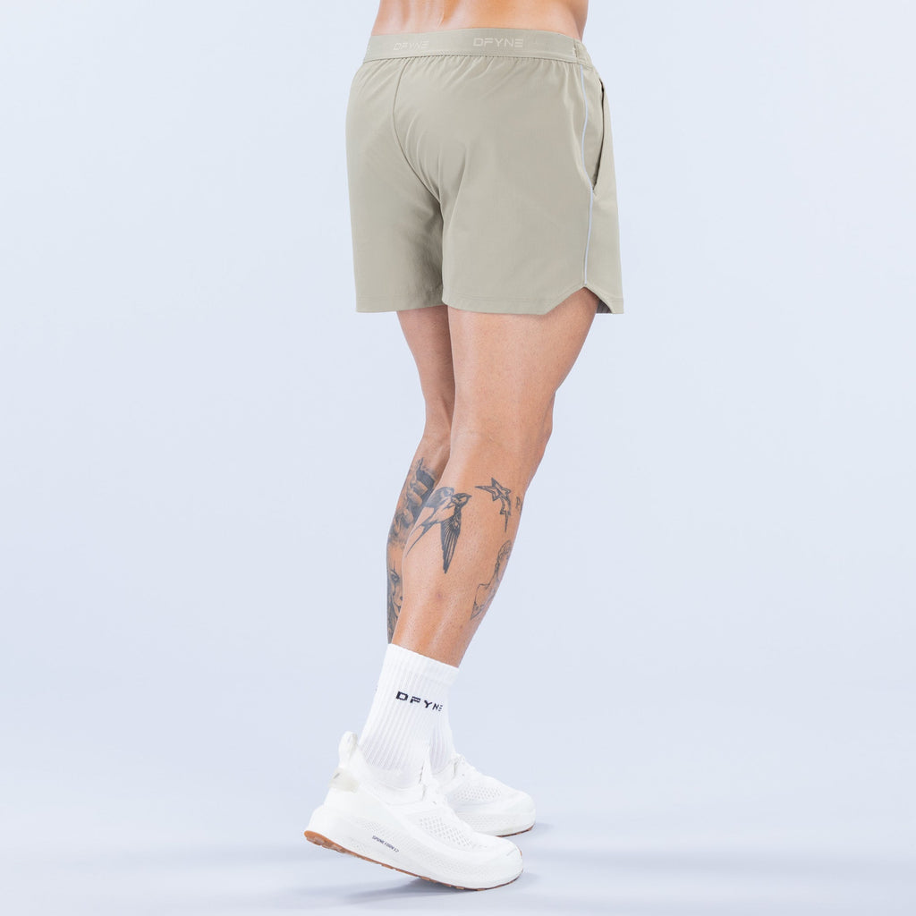 Charge Training Shorts | 4" Stone