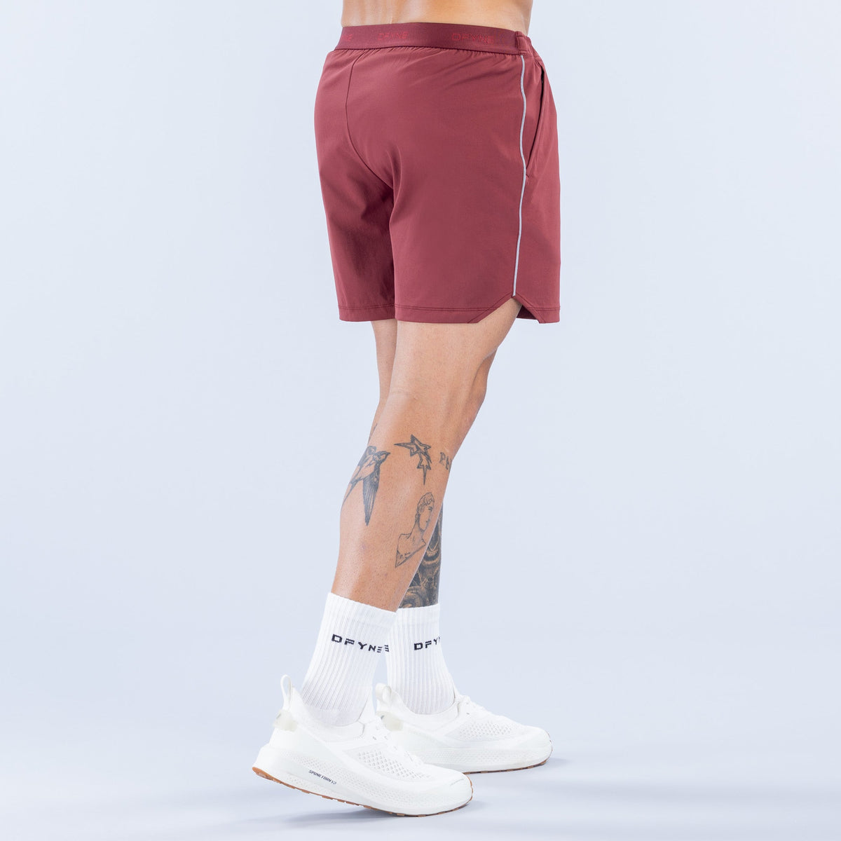 Charge Training Shorts | 6" Burgundy