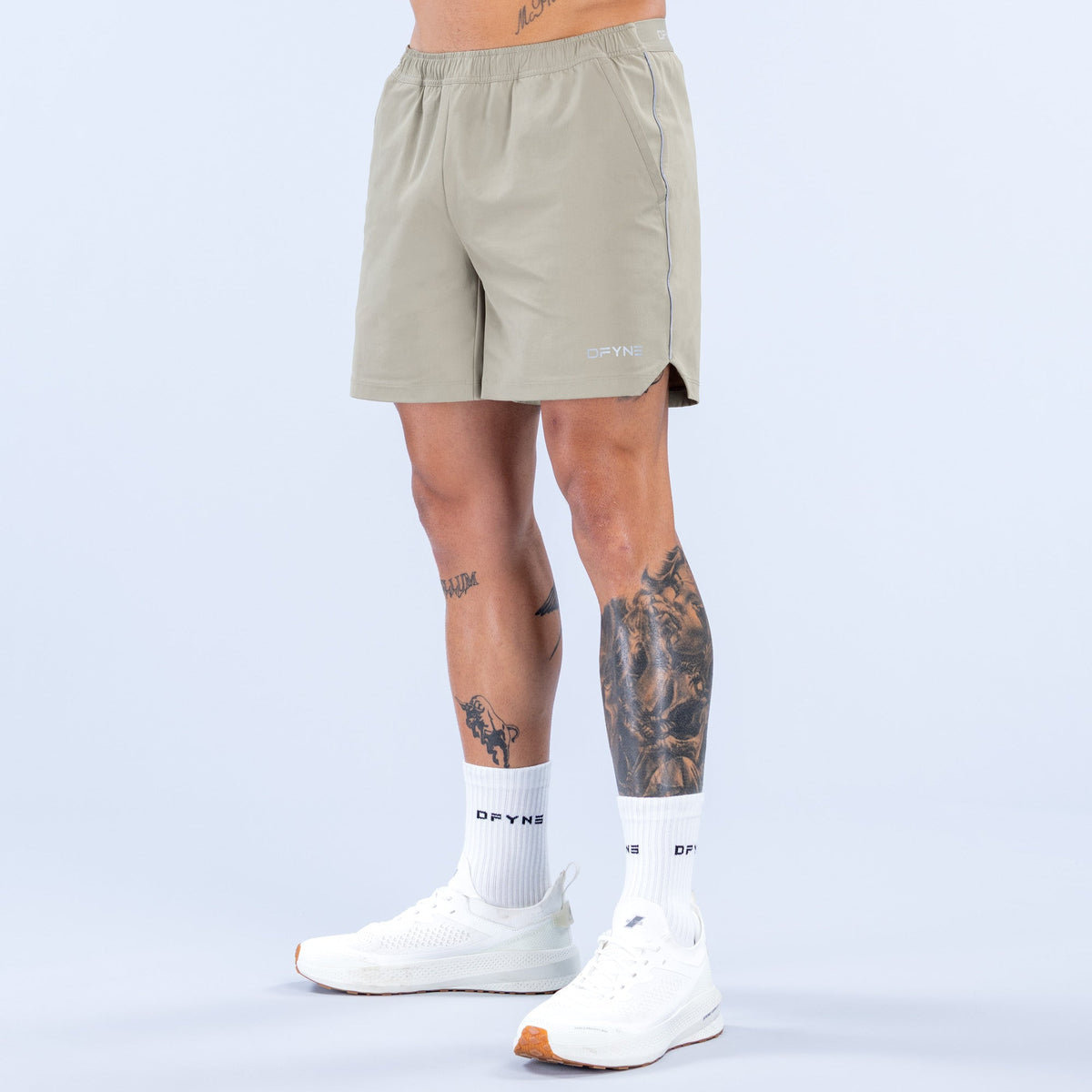 Charge Training Shorts | 6" Stone
