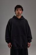 Heavyweight Pullover Faded Black