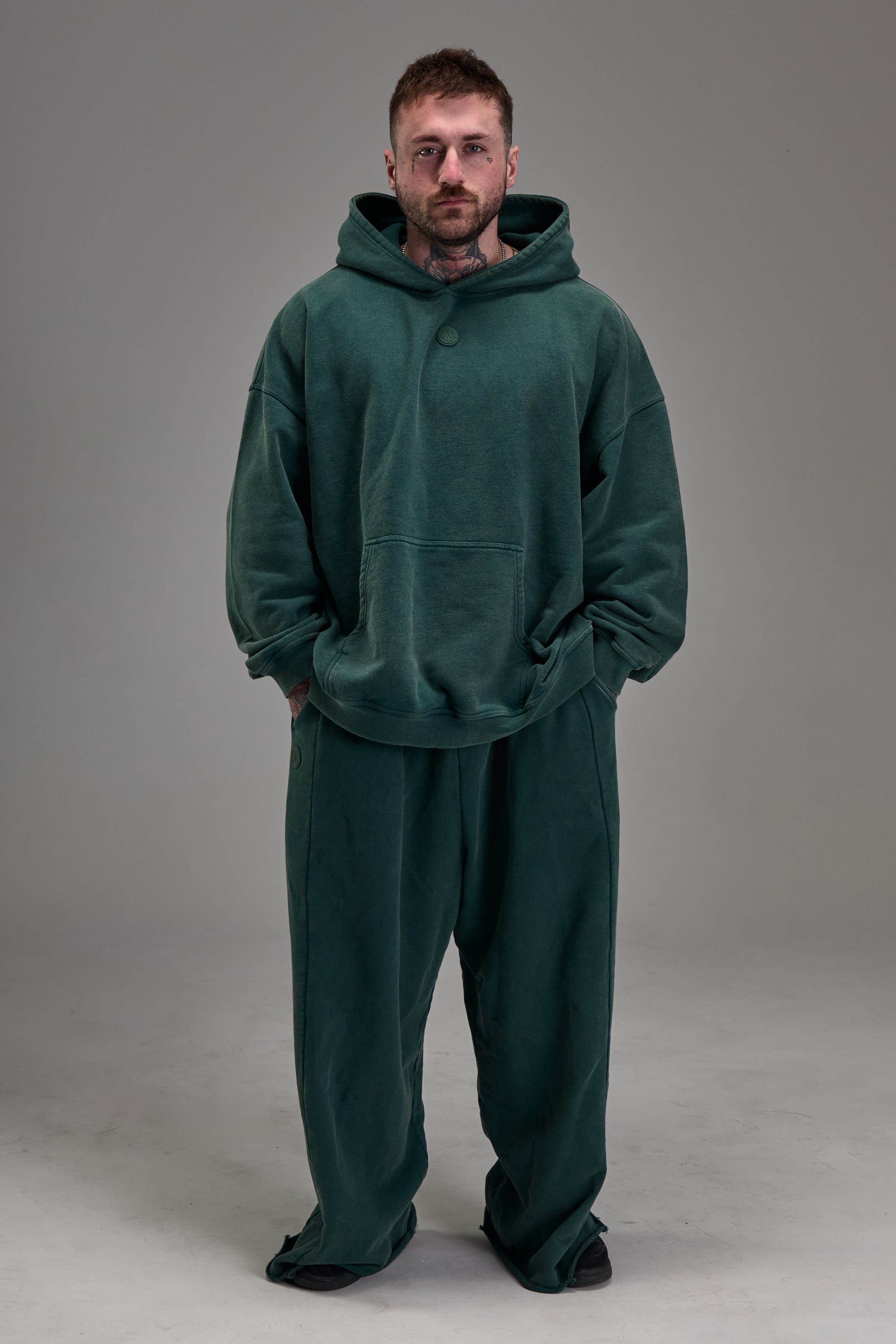 Heavyweight Pullover Forest Green