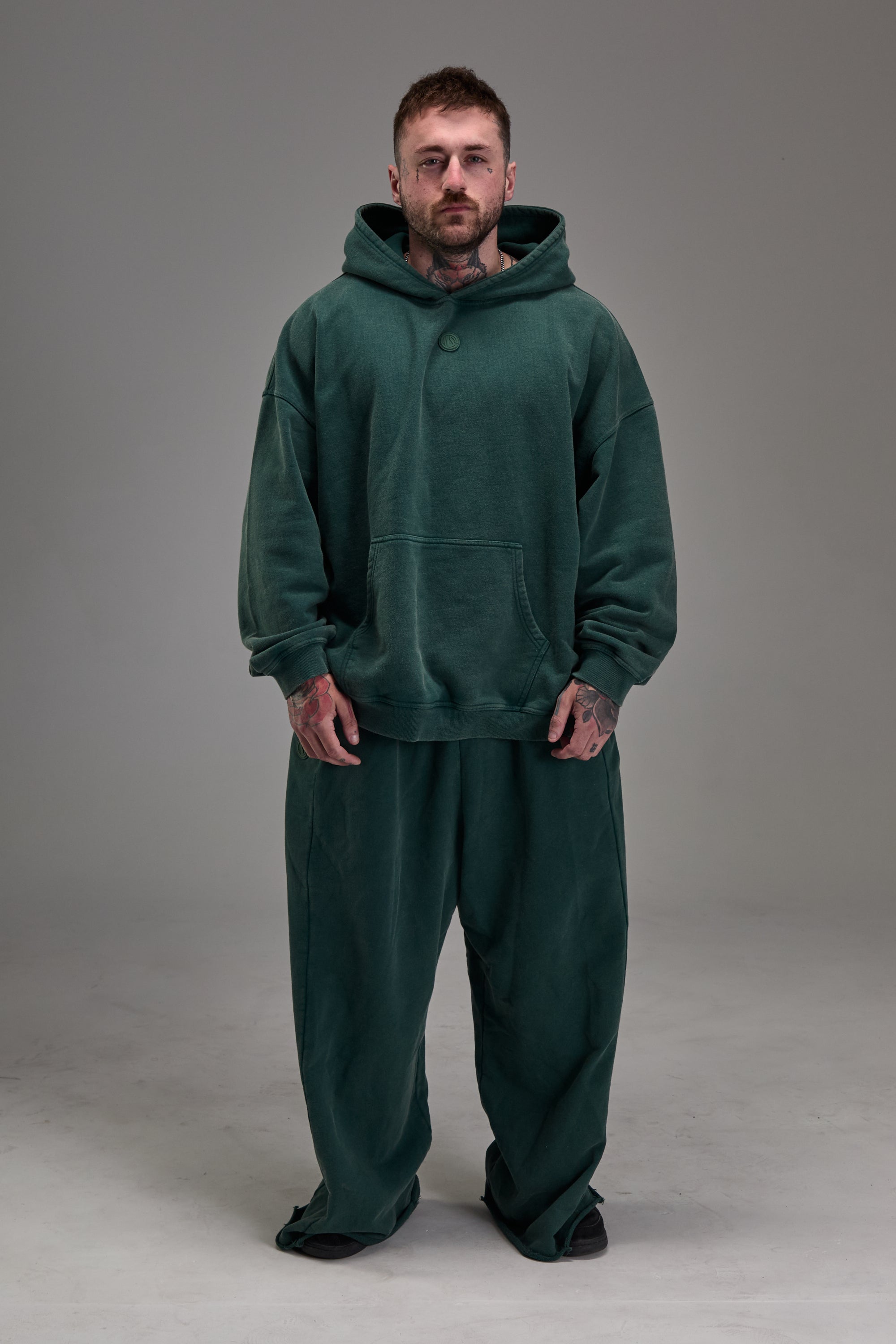 Heavyweight Pullover Forest Green