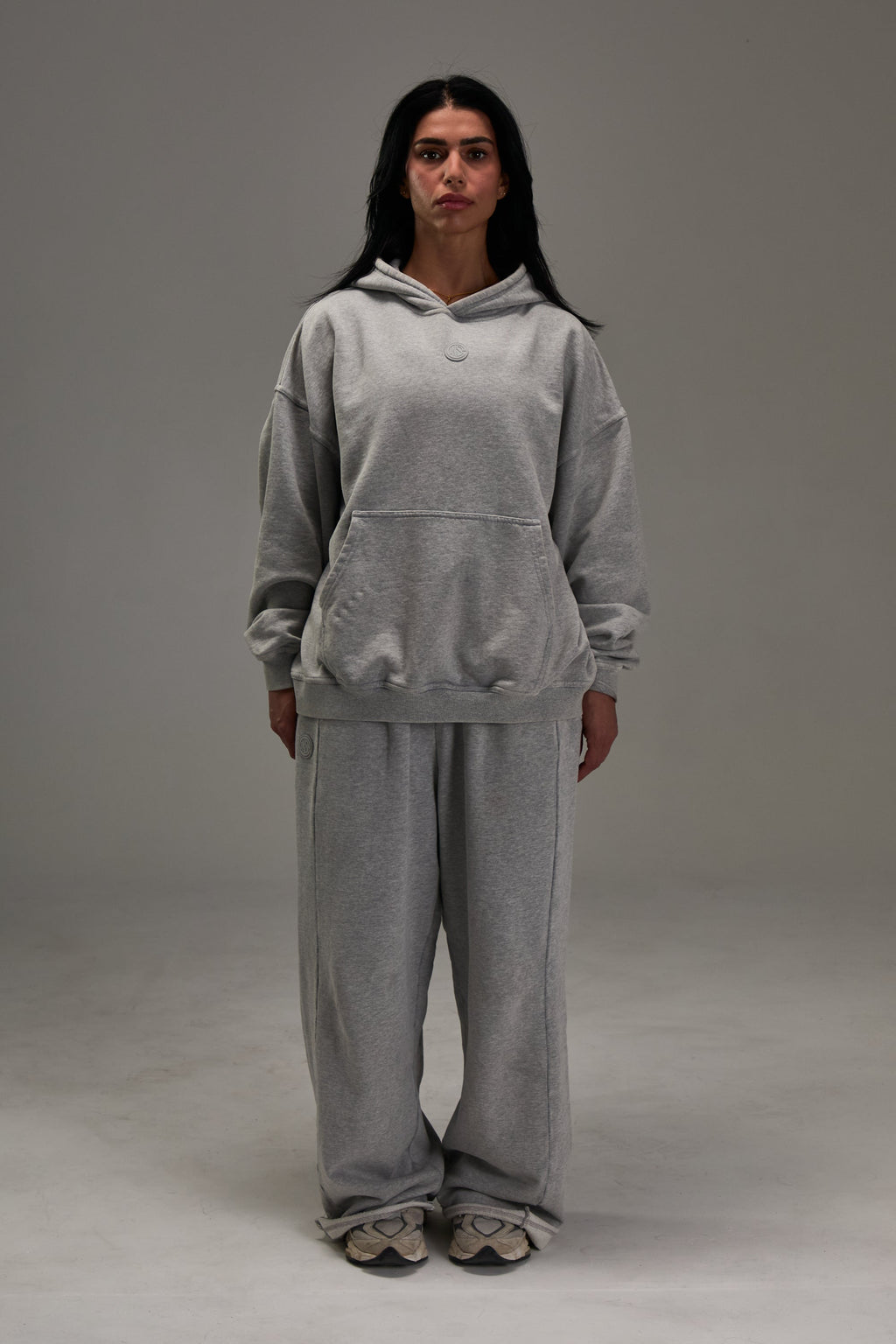 Heavyweight Pullover Heather Grey