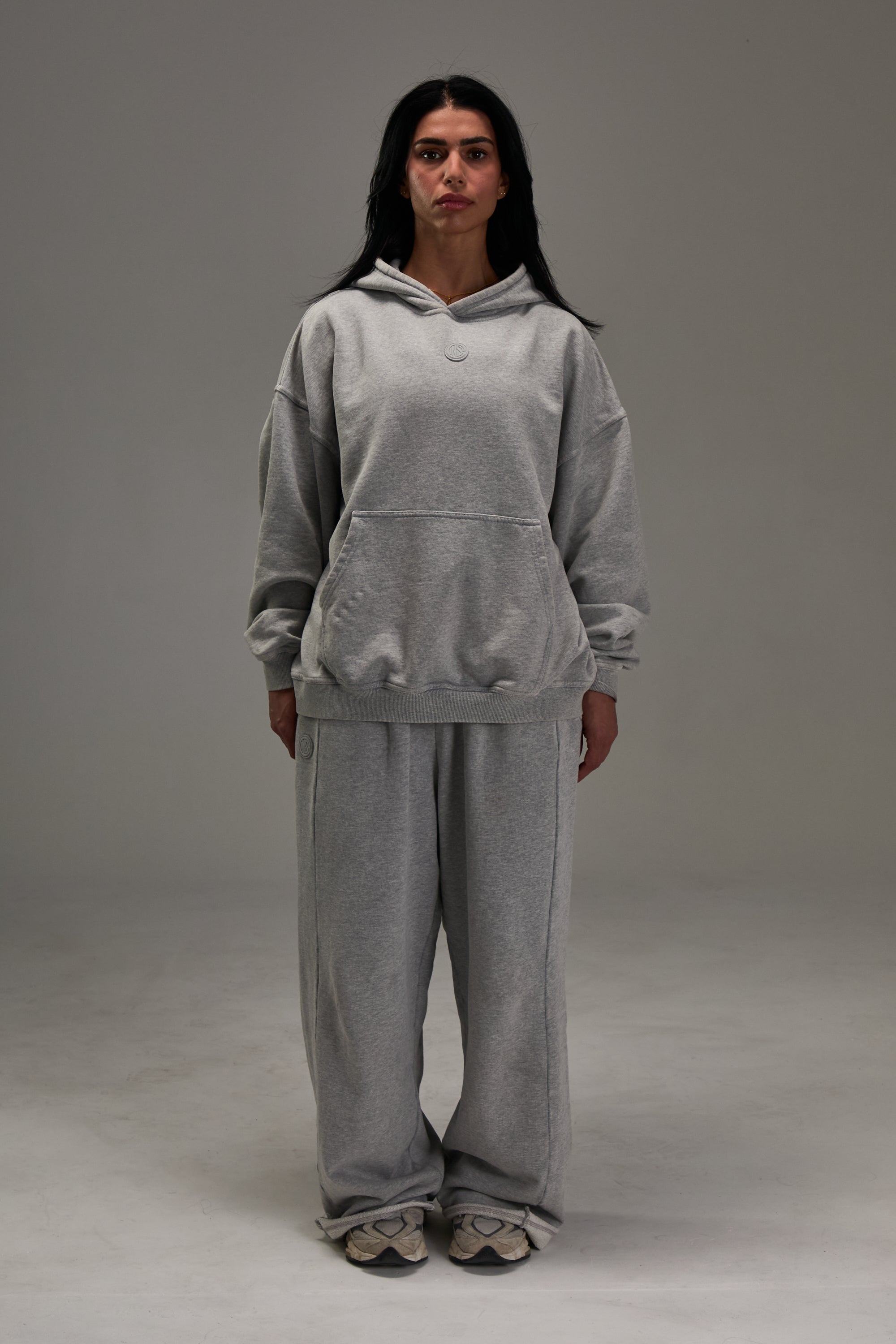 Heavyweight Pullover Heather Grey
