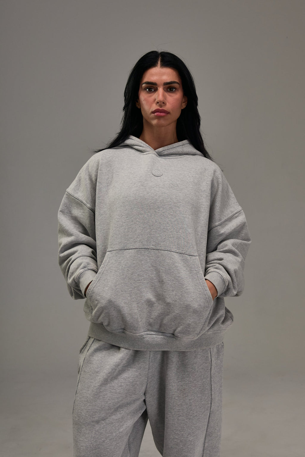 Heavyweight Pullover Heather Grey