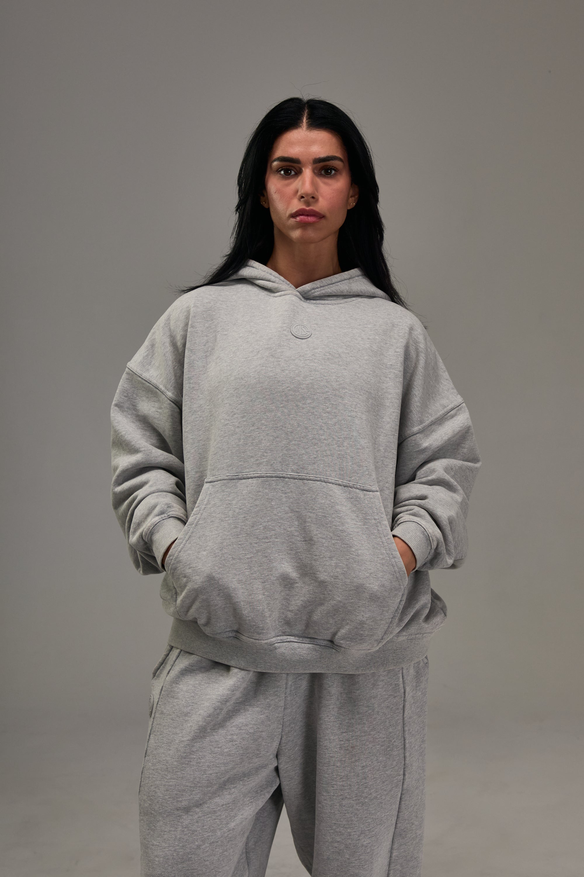 Heavyweight Pullover Heather Grey