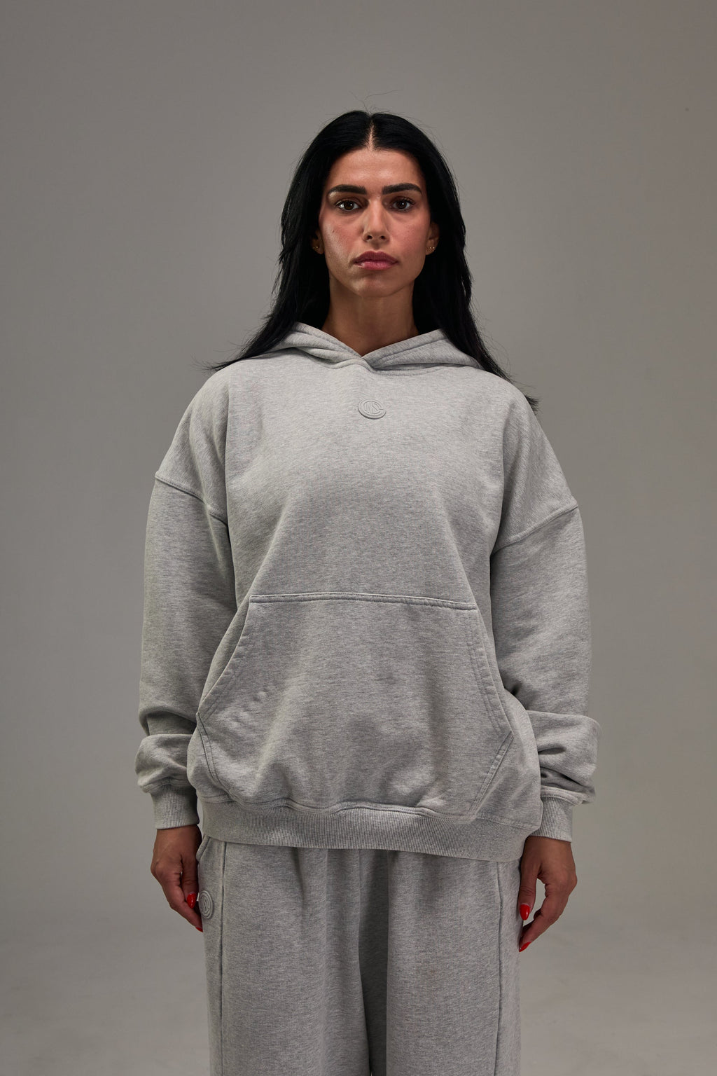 Heavyweight Pullover Heather Grey