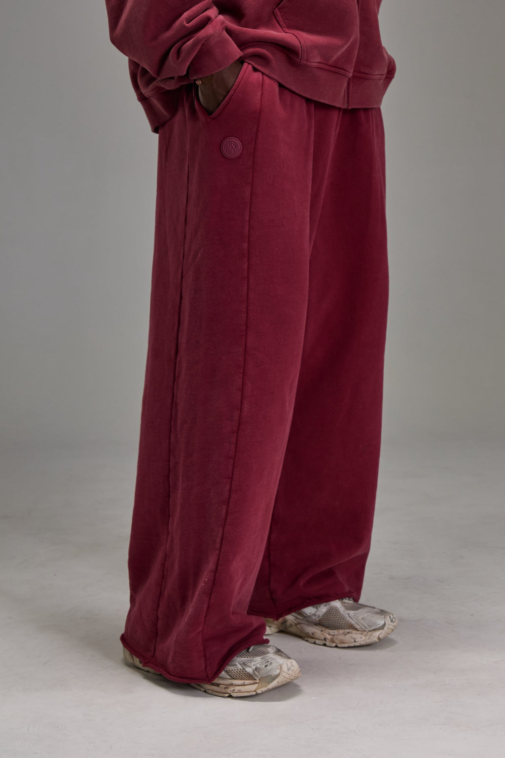 Heavyweight Sweatpants Washed Red