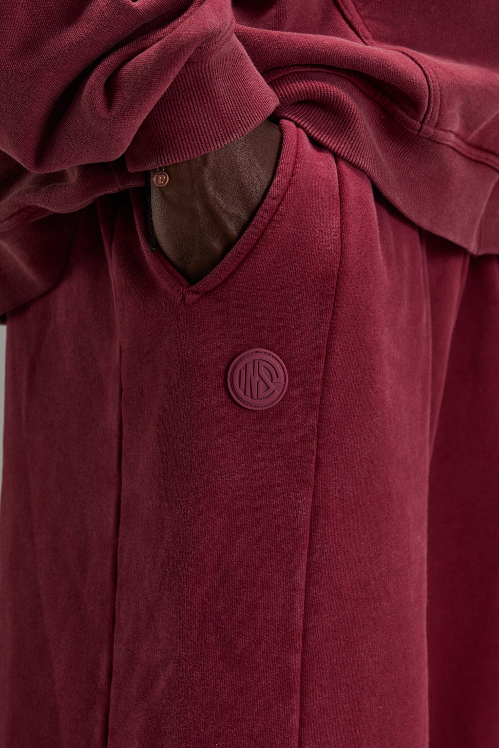 Heavyweight Sweatpants Washed Red