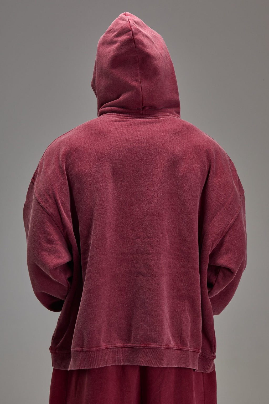 Heavyweight Pullover Washed Red