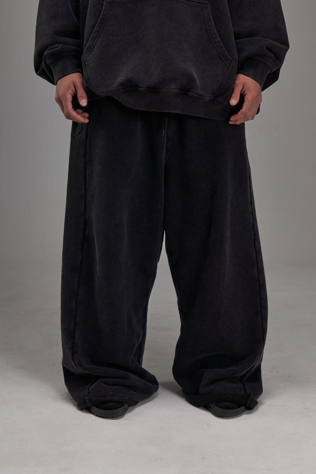 Heavyweight Sweatpants Faded Black