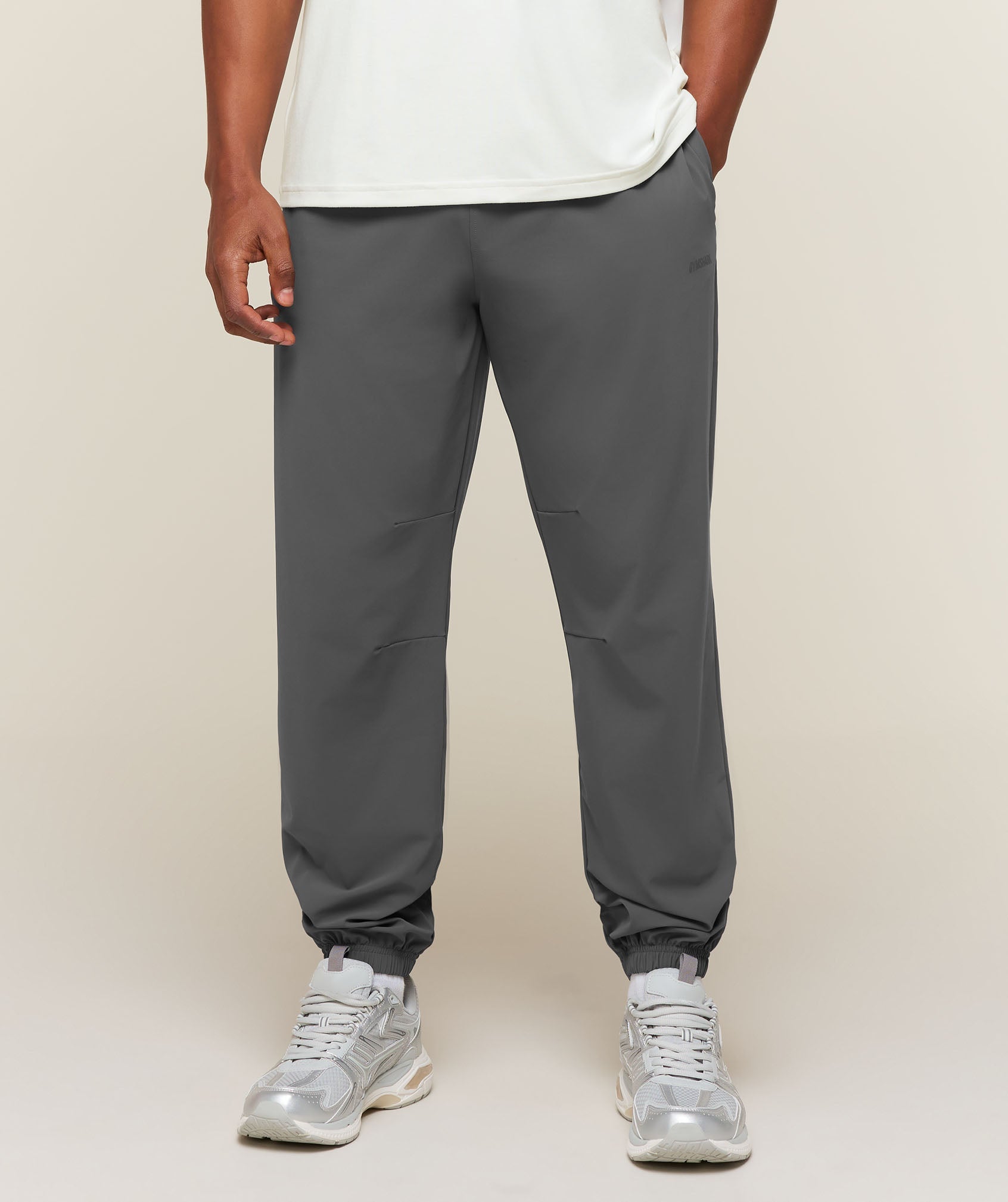 Campus Crest Cuffed Pants - Dark Grey ;)