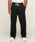 Campus Crest Wide Leg Joggers - Black ;)