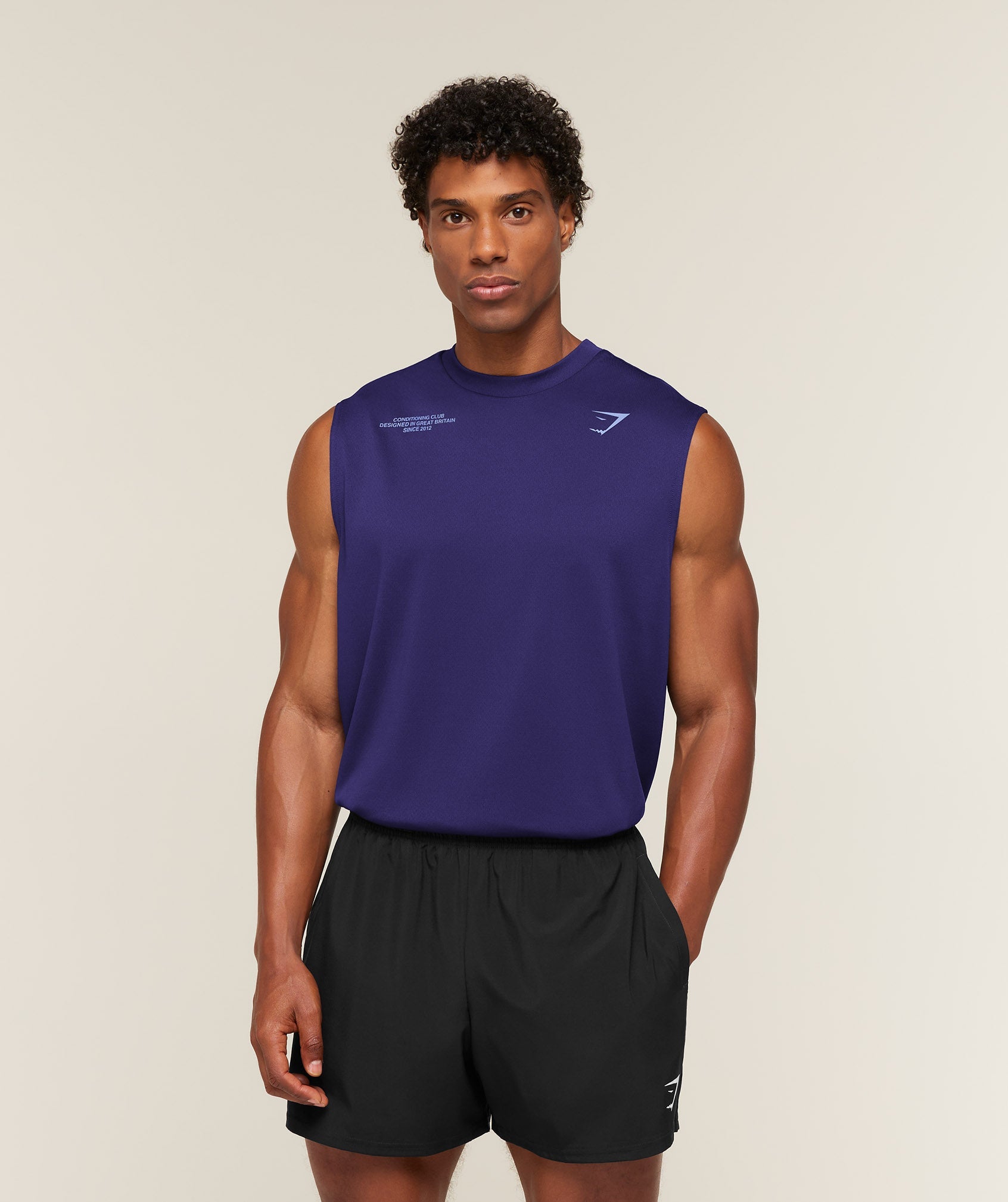 Conditioning Club Tank - Indigo Purple/Steady Purple ;)