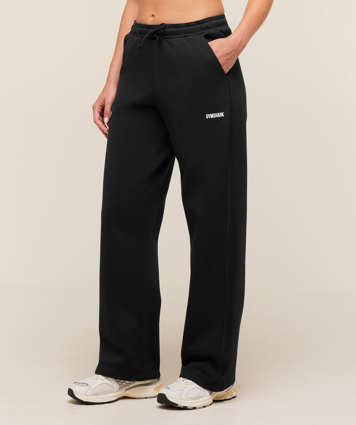Cosy Luxe Straight Leg Regular Joggers - Black ;)