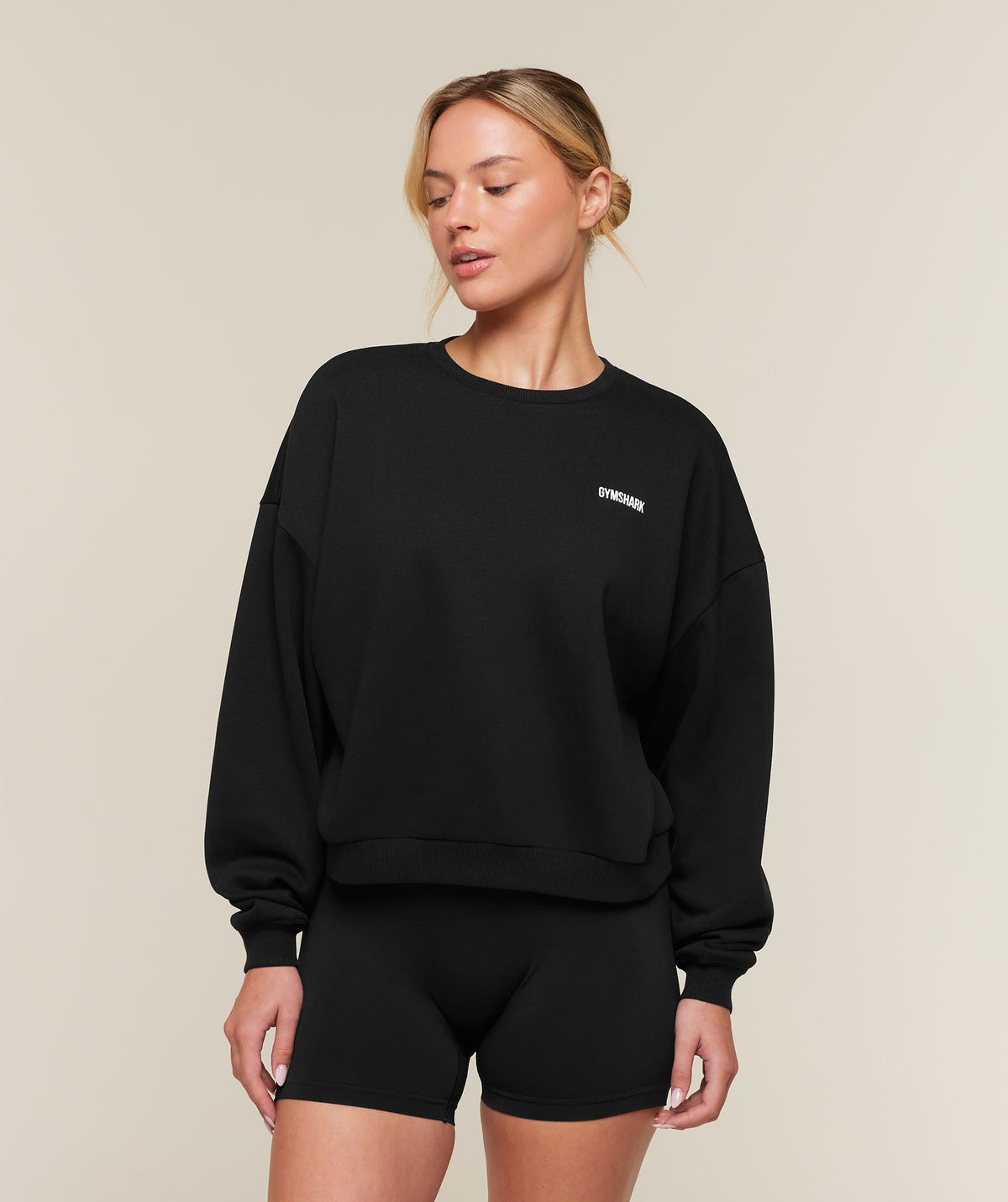 Cosy Luxe Sweatshirt - Black ;)