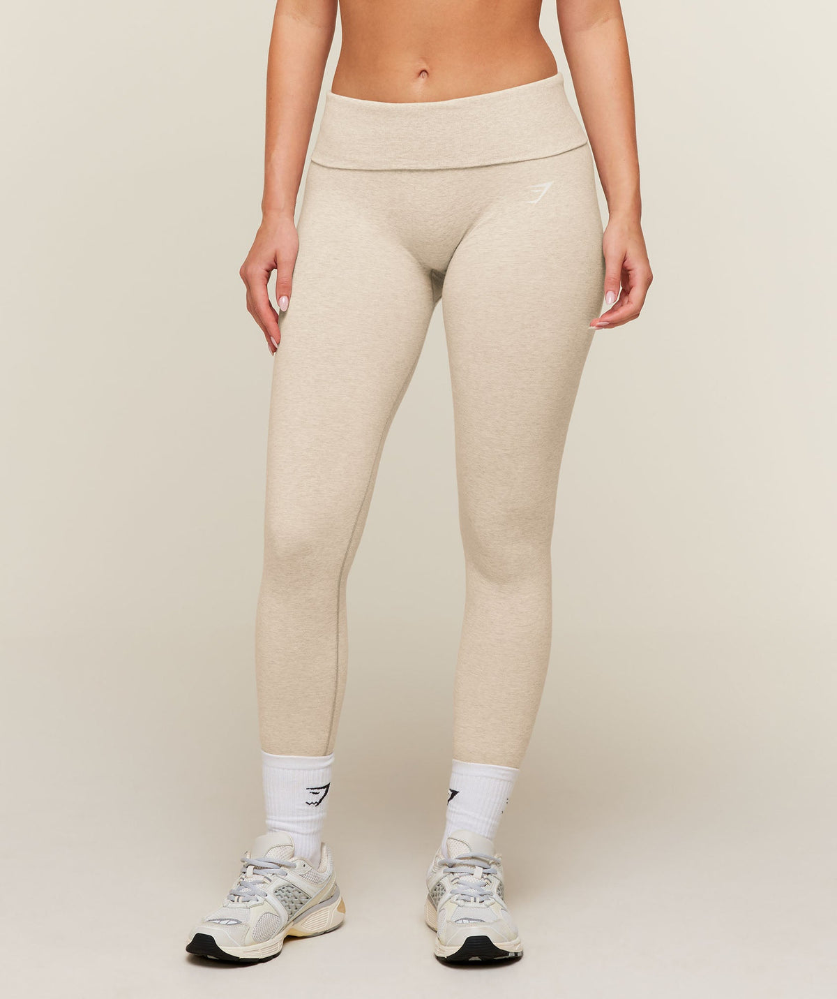 CottonMove Leggings - Oat Marl