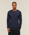 Crest Long Sleeve T-Shirt - Heavy Blue ;)