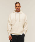 Crest Oversized Hoodie - Bros Chalk Marl ;)