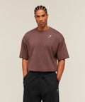 Crest Oversized T-Shirt - Espresso Brown ;)