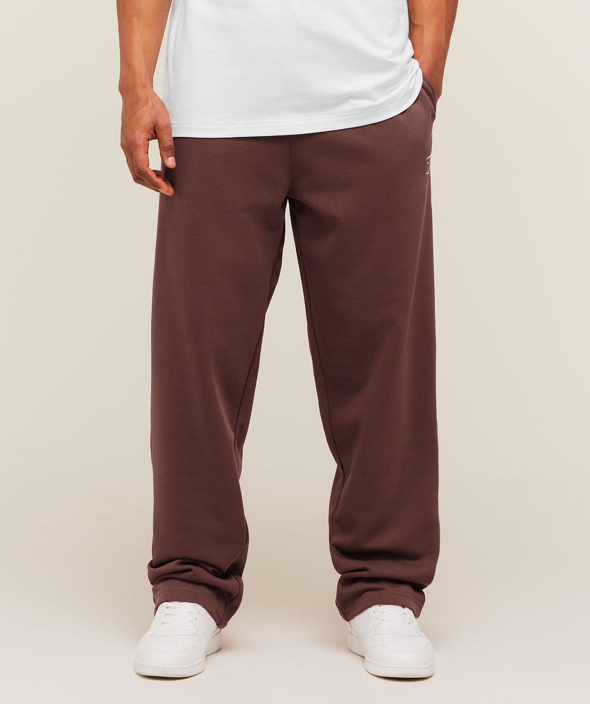 Crest Straight Leg Joggers - Espresso Brown ;)