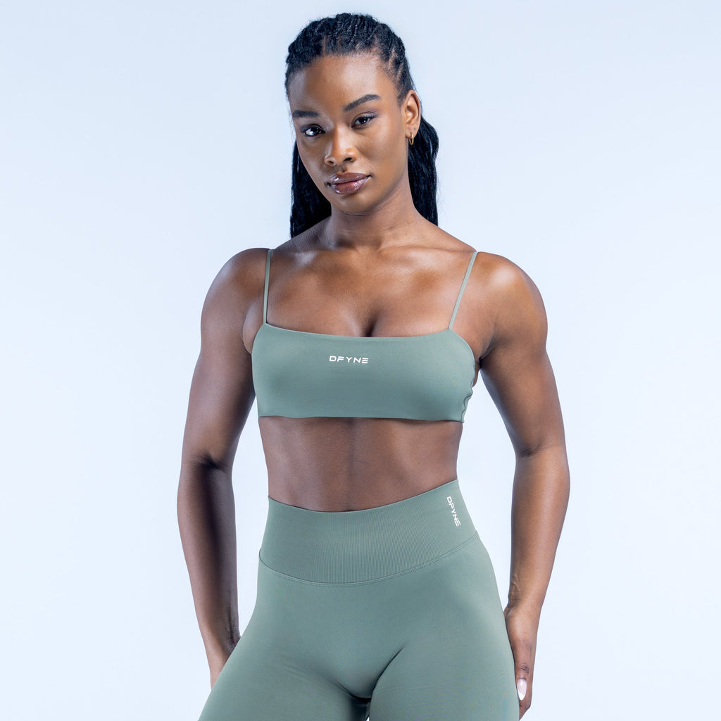 Defy Strappy Bra Meadow