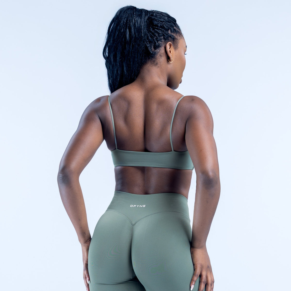Defy Strappy Bra Meadow